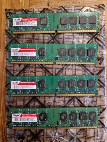 Ram 4gb ddr2 800 - (4x1gb), vdata