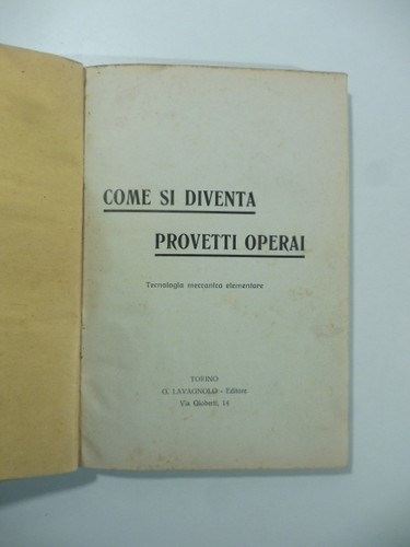Come diventa provetti - diventa,