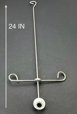 Palo MRI IV non ferroso da appendere IV palo Nova Instrument Corp lunghezza 24 IN