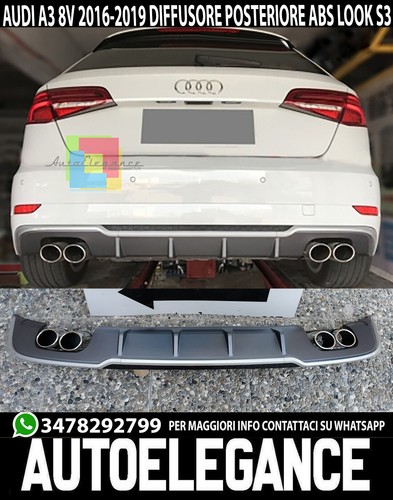 Sotto paraurti audi 8v - paraurti, a3