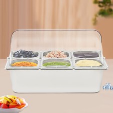 Vassoio buffet frutta pesce