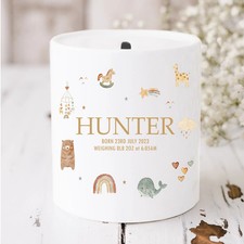 Salvadanaio Ceramica Animali