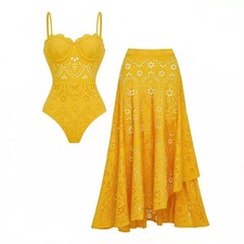 Costume Intero Donna Con Gonna