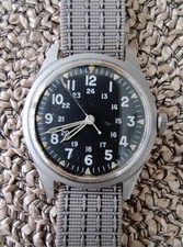 MAY1965 Benrus Mil-W-3818B DTU-2A/P Vietnam Era Military Watch