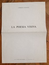 La Poesia Visiva  Lamberto Pignotti Estratto Da Civiltà Delle Macchine N 6 1965