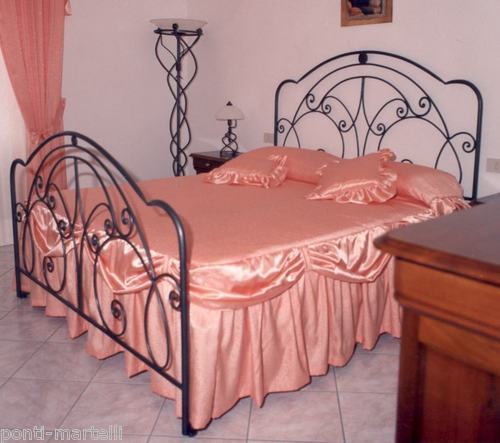 Letto ferro battuto - letto,