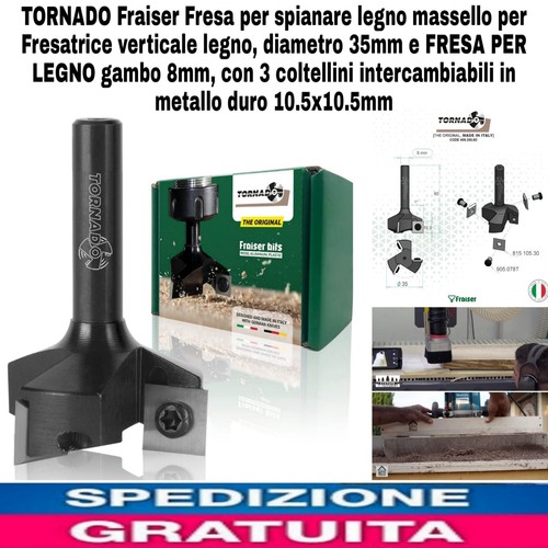 Fresa spianare legno - spianare,