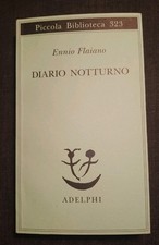 DIARIO NOTTURNO ENNIO FLAIANO ADELPHI