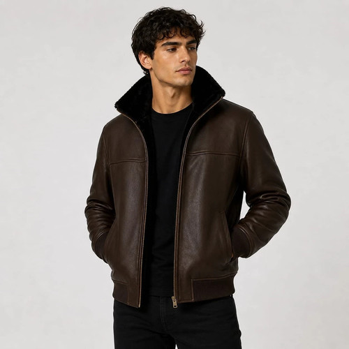Giubbotto bomber uomo - , pelle