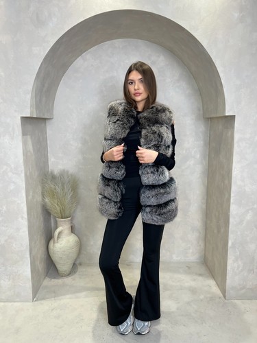 Gilet london pelliccia - gilet, hl