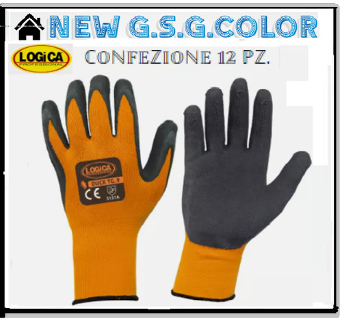 Guanti lavoro arancio nero - lavoro, arancio/nero