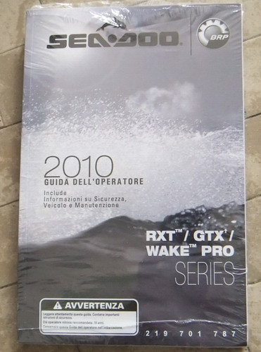 Sea doo operator guide - sea,