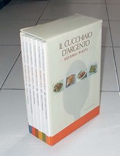 Box 6 libri IL CUCCHIAIO D'ARGENTO Secondi piatti Editoriale Domus 2004 Ricette