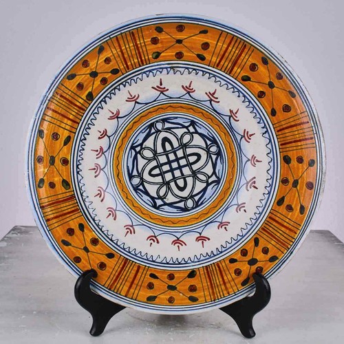 Piatto ceramica artistica - piatto, in