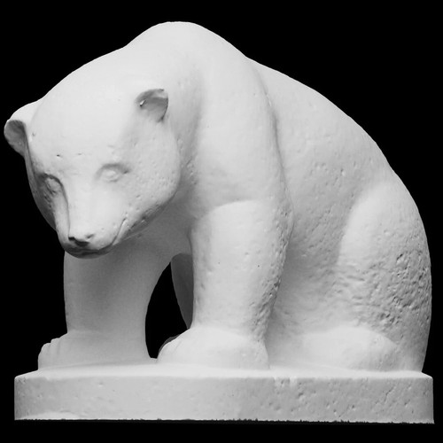 Statua scultura orso - statua,
