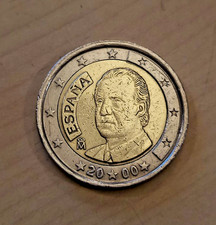 Moneta 2 Euro Divisionale Spagna anno 2000 Circolata