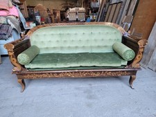 Divano intarsiato  stile Carlo X  Metà 800 Sicilia
