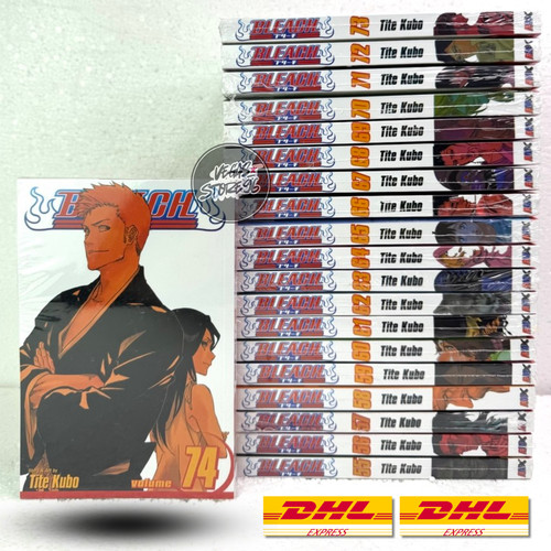 Bleach manga set completo - bleach,