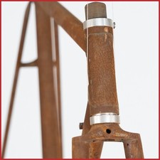 NOS MALAGNINI ACCIAIO CRONOMETRO TELAIO SET VINTAGE ROAD RACING OLD LUGS CINELLI