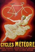 Poster Manifesto Locandina Pubblicità Stampa Vintage Biciclette Francesi Parigi