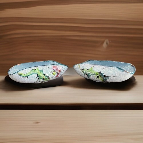 Vtg italian majolica sesto - 2,