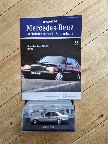 Deagostini mercedes benz 500 - deagostini,