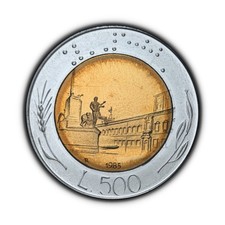 ITALIA. 1985, 500 Lire -