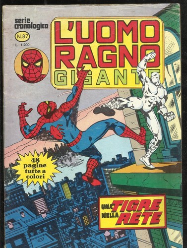 Uomo ragno gigante - 87, corno