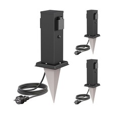 3x POLLY presa da giardino a