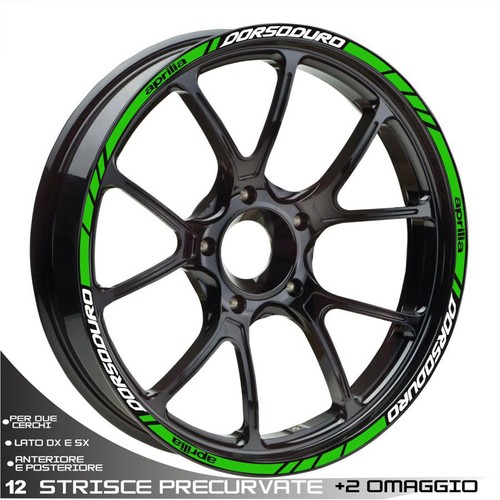 Set adesivi ruota sport bianco - adesivi,