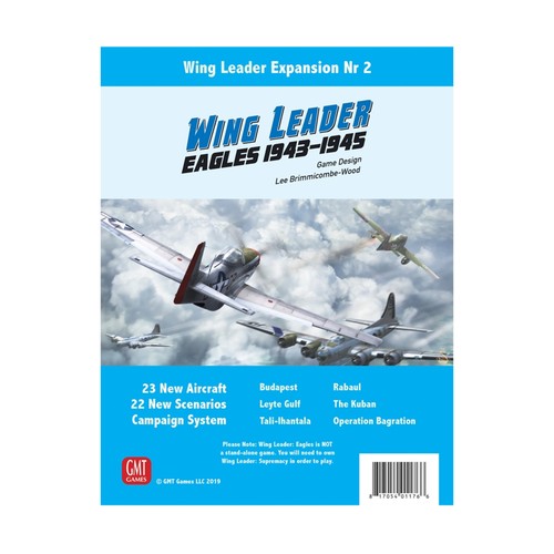 Gmt wwii wargame wing leader - wargame,