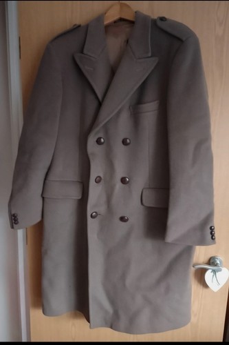 Cappotto crombie lana tortora - crombie,