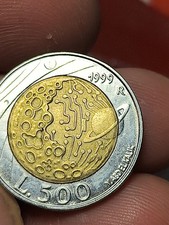 Moneta 500 lire cielo oggi - lire,