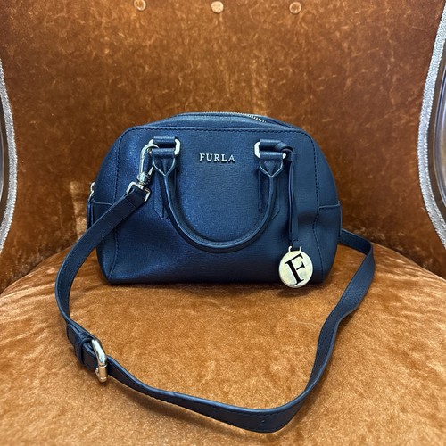 Furla leather black - furla,
