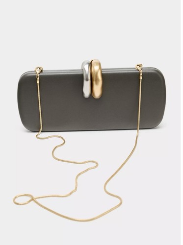 Borsa pochette rigida - , zara