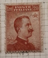 FRANCOBOLLO ITALIA 1917-20 20