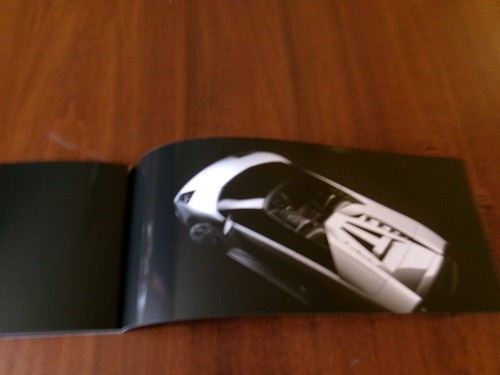 Lamborghini press brochure - lamborghini,