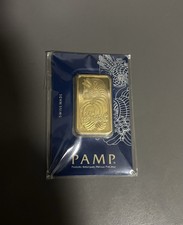 Lingotto d'oro - PAMP Suisse 1 Oz Troy Certificato e con Ricevuta