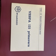 Libretto uso manutenzione per