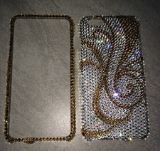 Custodia crystal gold - gold, bling