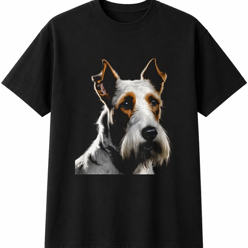 Shirt fox terrier - t-shirt,