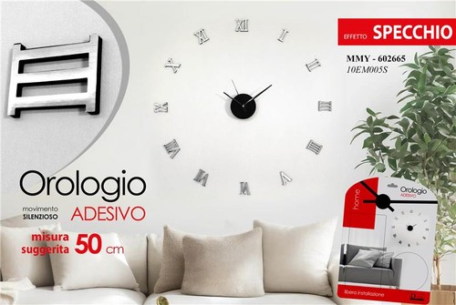 Orologio adesivo parete - orologio,