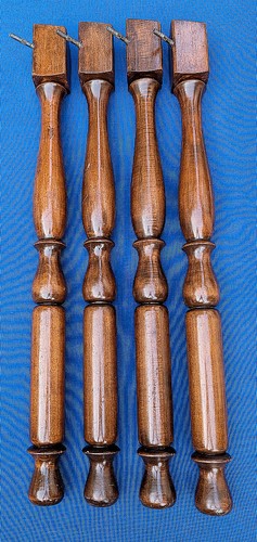 Set gambe tavolo casale - gambe,