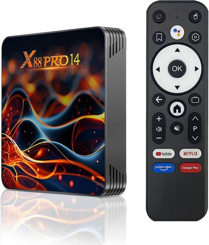 Box android x14 pro - tv,