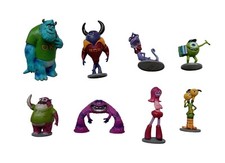 *HH* Lotto 8 Action figure Monsters University Disney monster co toys giocattoli