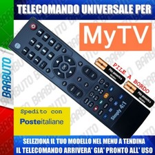 TELECOMANDO UNIVERSAL MYTV " CLICCA SUL TUO MODELLO LO RICEVERAI GIA PRONTO