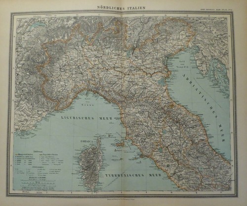 Mappa nord italia venezia - mappa, italia,