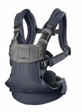 Autentica maglia 3D BabyBjorn Harmony - antracite - da neonato a bambino - 