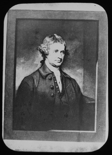 Antique magic lantern slide - antique,