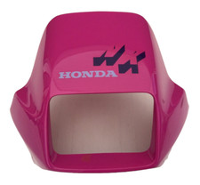 HONDA NX 125 TRANSCITY WINDSHIELD 83450-GAV-950ZD CUPOLINO FUCSIA NOS